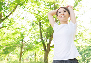 血流やリンパが改善され、身体の内側から健康に